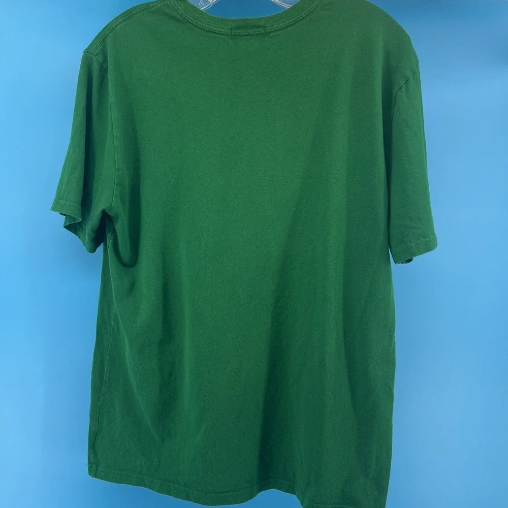 Vintage Ralph Lauren Polo Distressed‎ T Shirt Green Small